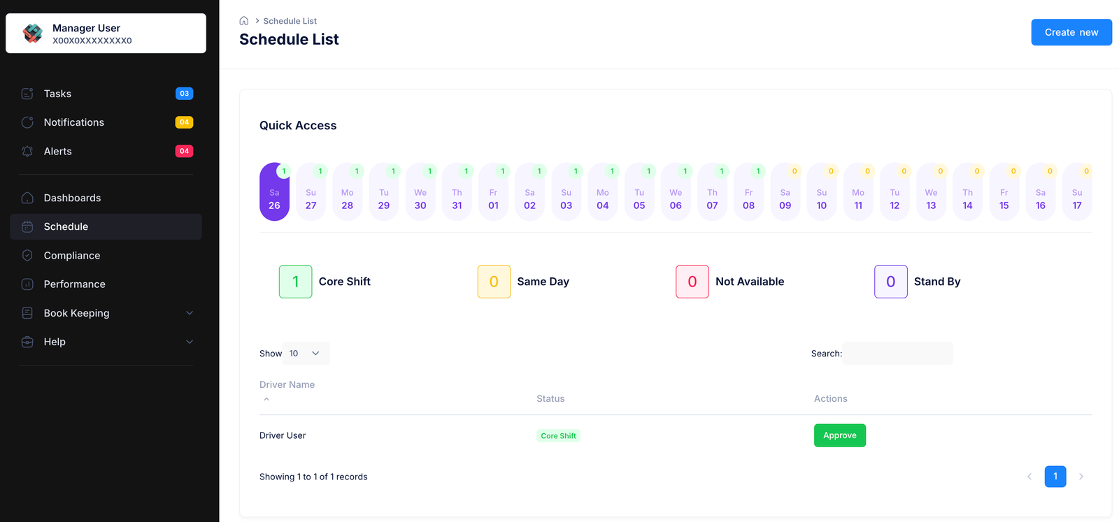 Shift & Route Planner